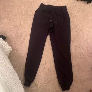 Black Lululemon joggers